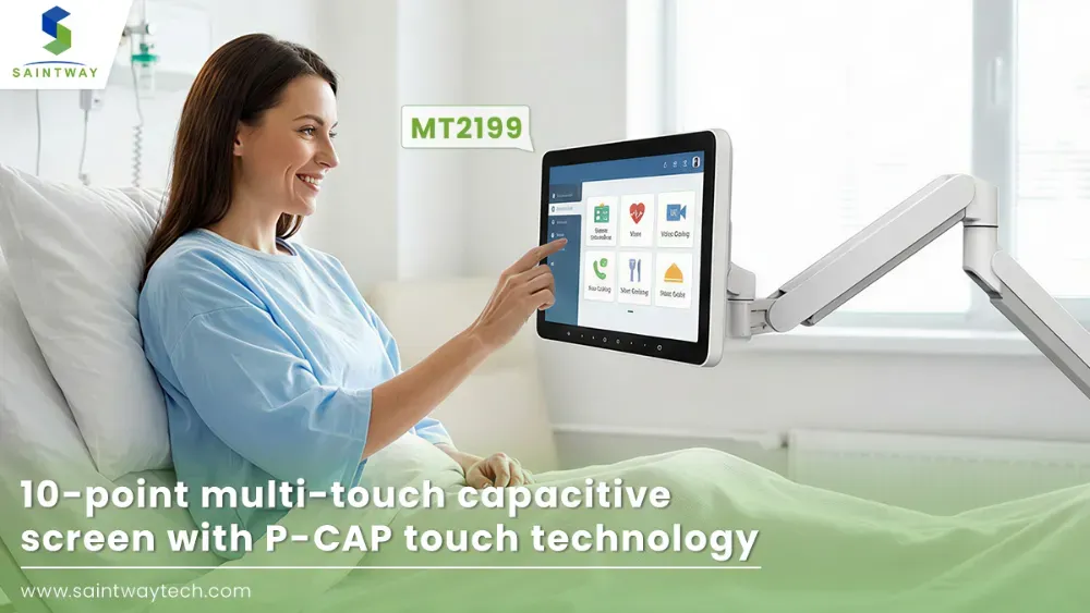 MT2199 10 point multi touch capacitivescreen with P cAP touch technology